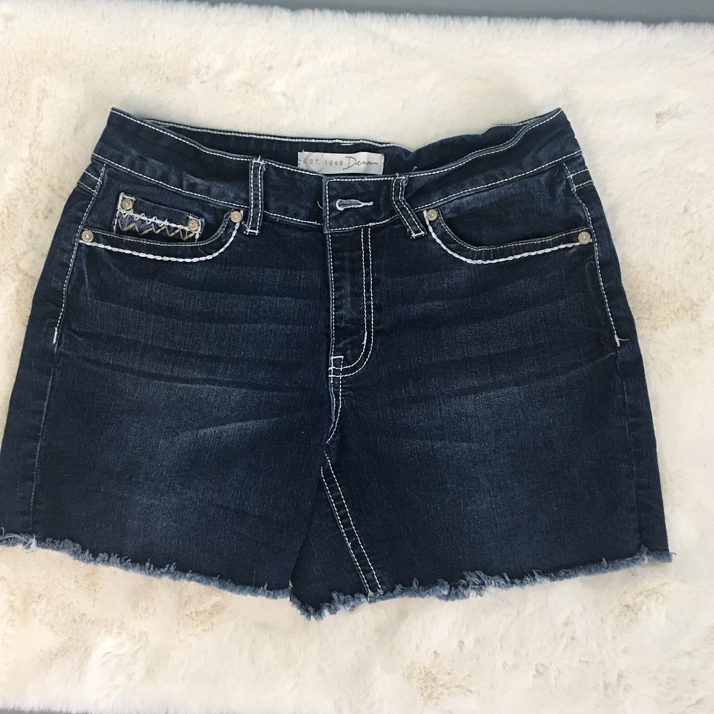 1946 denim shorts size 8